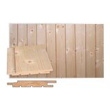 Kattopaneeli ST5-5 14x95x2100 Puuvalmis, TK-Kuusesta, 5 kpl/pkt