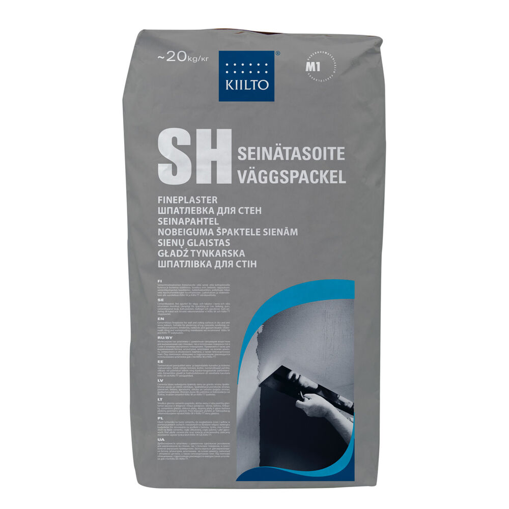 Kiilto SH Seinätasoite 20kg, Kiilto