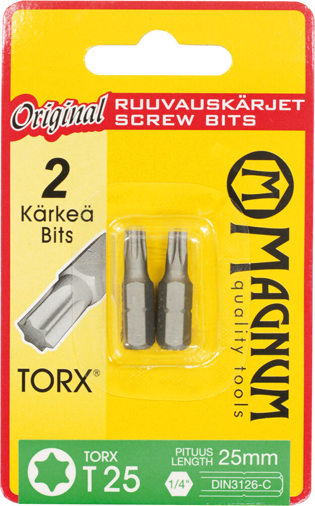 Ruuvauskärki Torx 20 mm