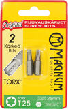 Ruuvauskärki Torx 2 kpl