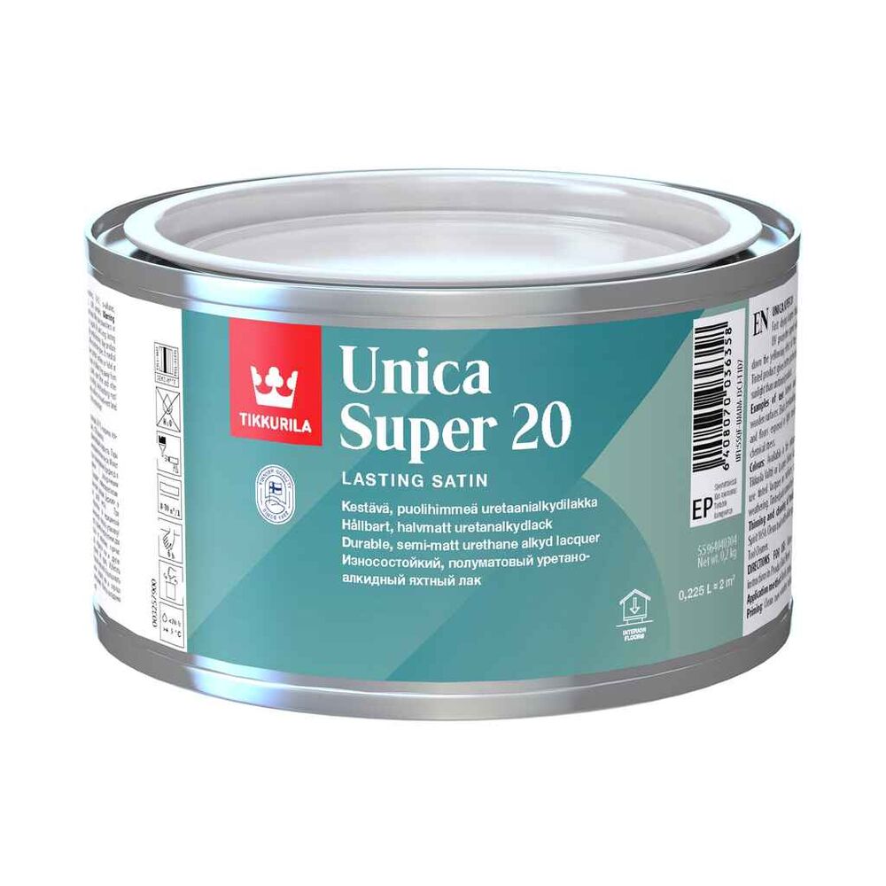 Uretaanialkydilakka Unica Super EP 0,225 l PH Tikkurila
