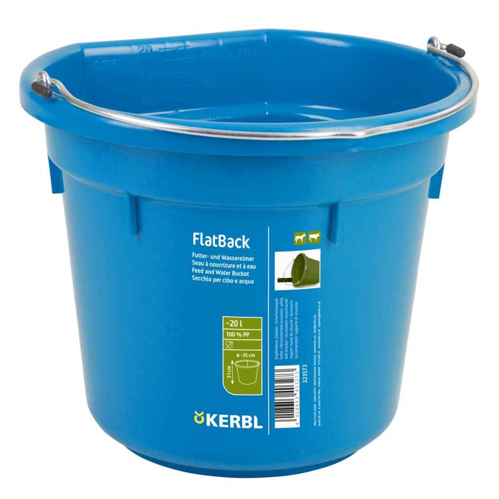 Ruokinta-ämpäri vahva 20 L, sininen