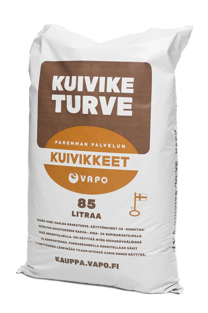 Kuiviketurve 85 l kuohkea säkissä
