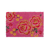 Kynnysmatto 40x60cm pinkki kukat
