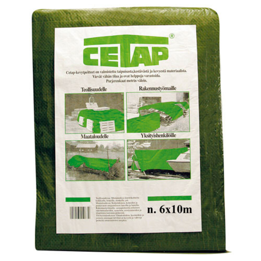 Kevytpeite 6x10 m 80 gr