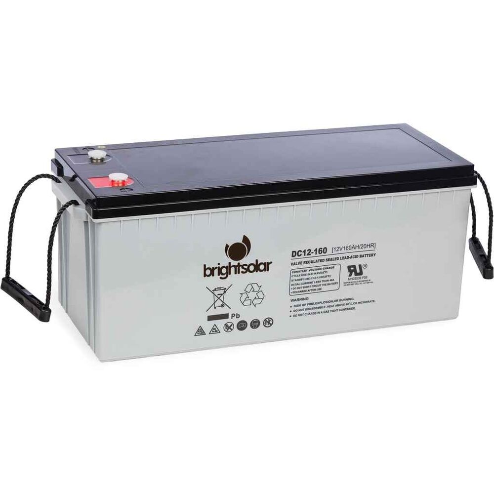 BrightSolar DC12-160 AGM akku