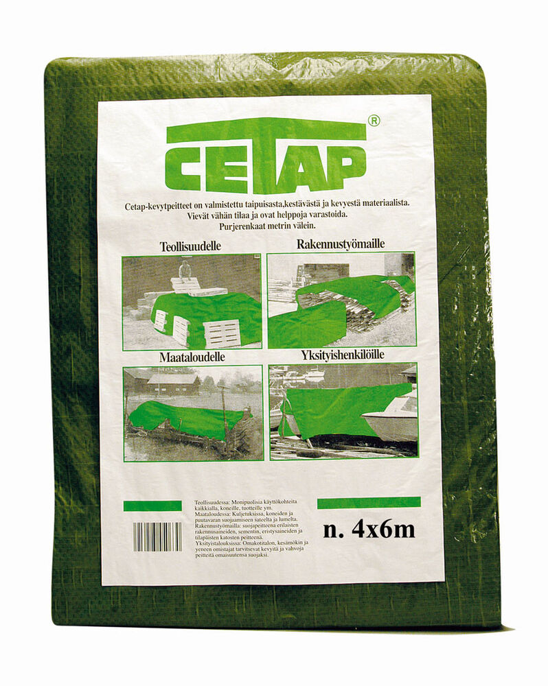 Kevytpeite 4x6 m 80 gr