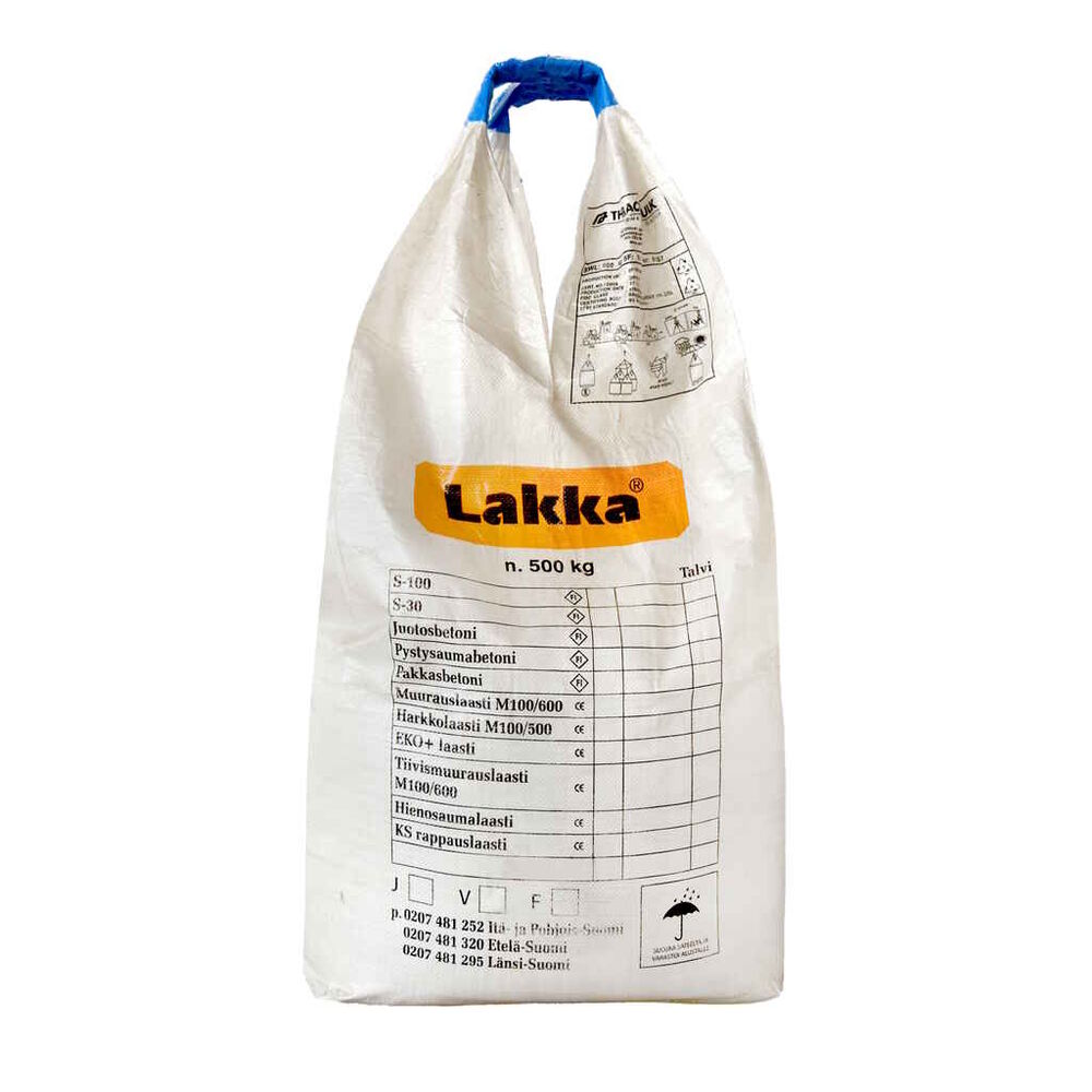 Muurauslaasti M 100/600 harmaa 500 kg, Lakka Varkaus