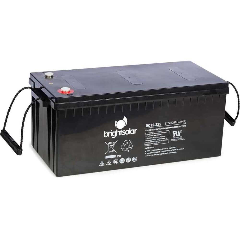BrightSolar DC12-225 AGM akku