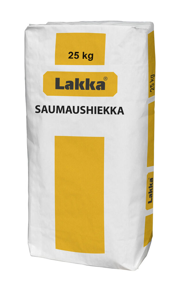 Saumaushiekka 0,1-0,5 mm, 25 kg, Lakka