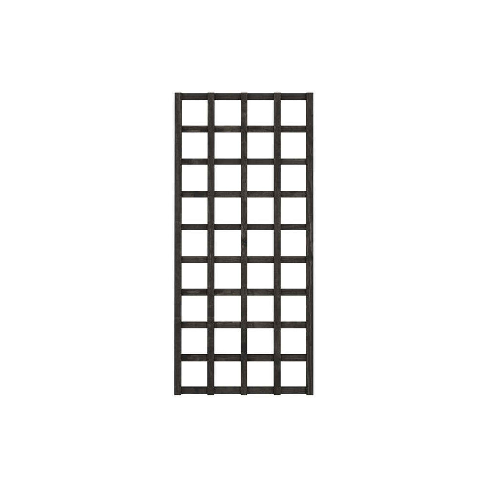 Ritilä-aitaelement 80x180x3 cm grafiitin harmaa
