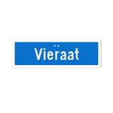 Sekure kyltti 50x16 Vieraat