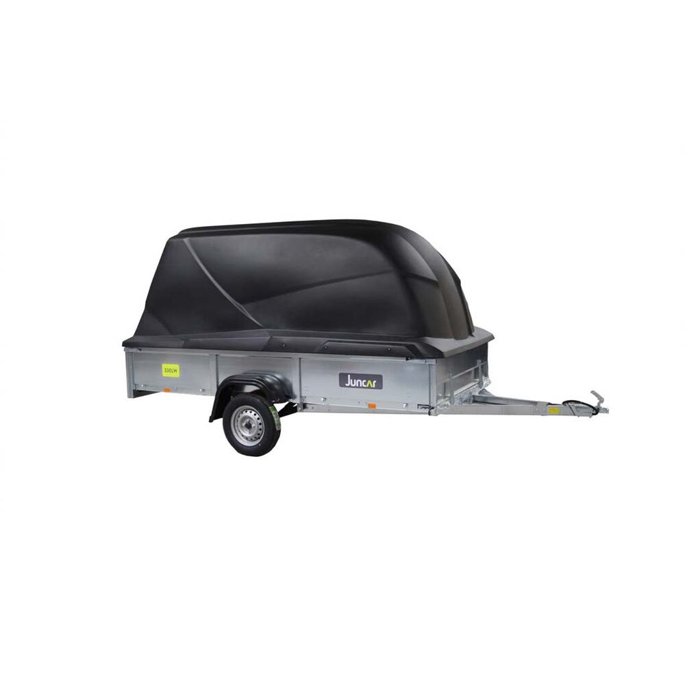 Perävaunu Juncar 330LW mustalla kuomulla