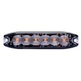 Led-Tasovilkku Keltainen Slim 6X3W RVV066K Revon