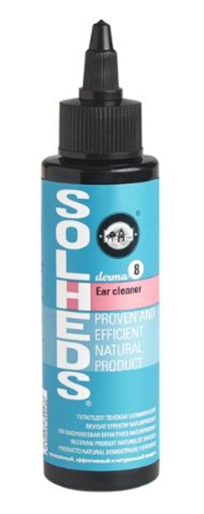 Solheds Derma8 Korvahuuhde 100 ml
