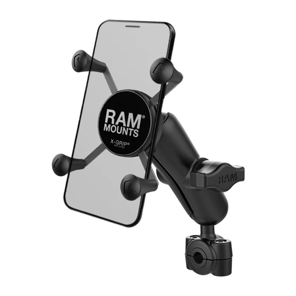 RAM MOUNT B X GRIP Puhelinteline 90mm Varrella Putkikiinnitys RAM-B-408-37-62-UN7U