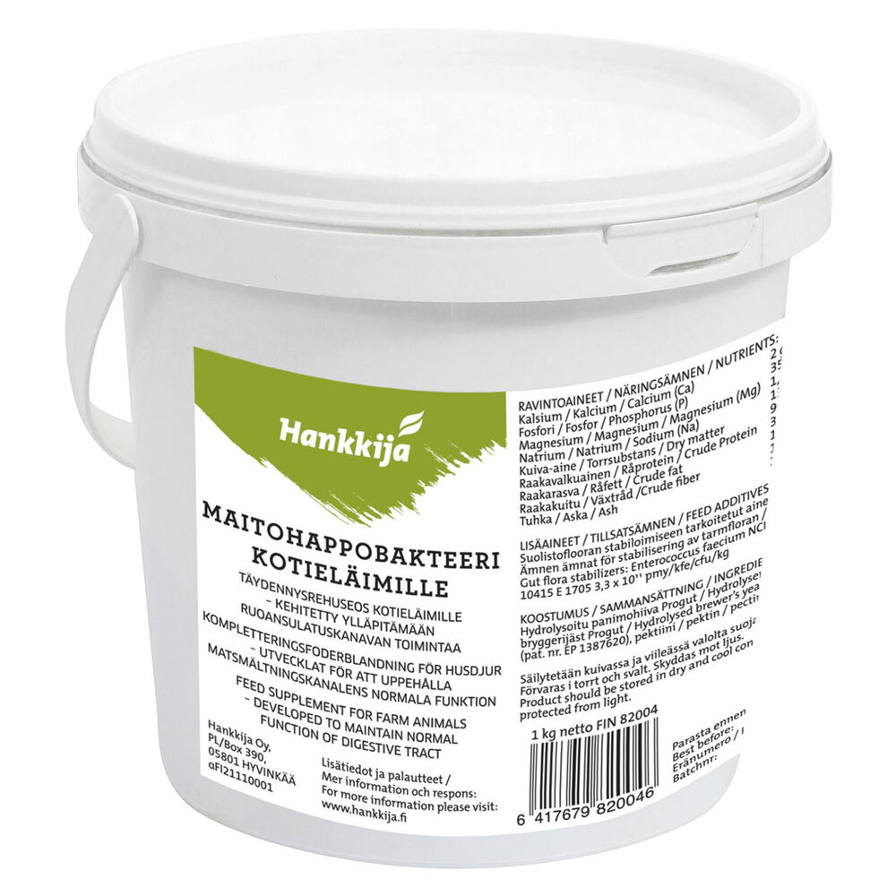 Maitohappobakteeri kotieläimille 1 kg