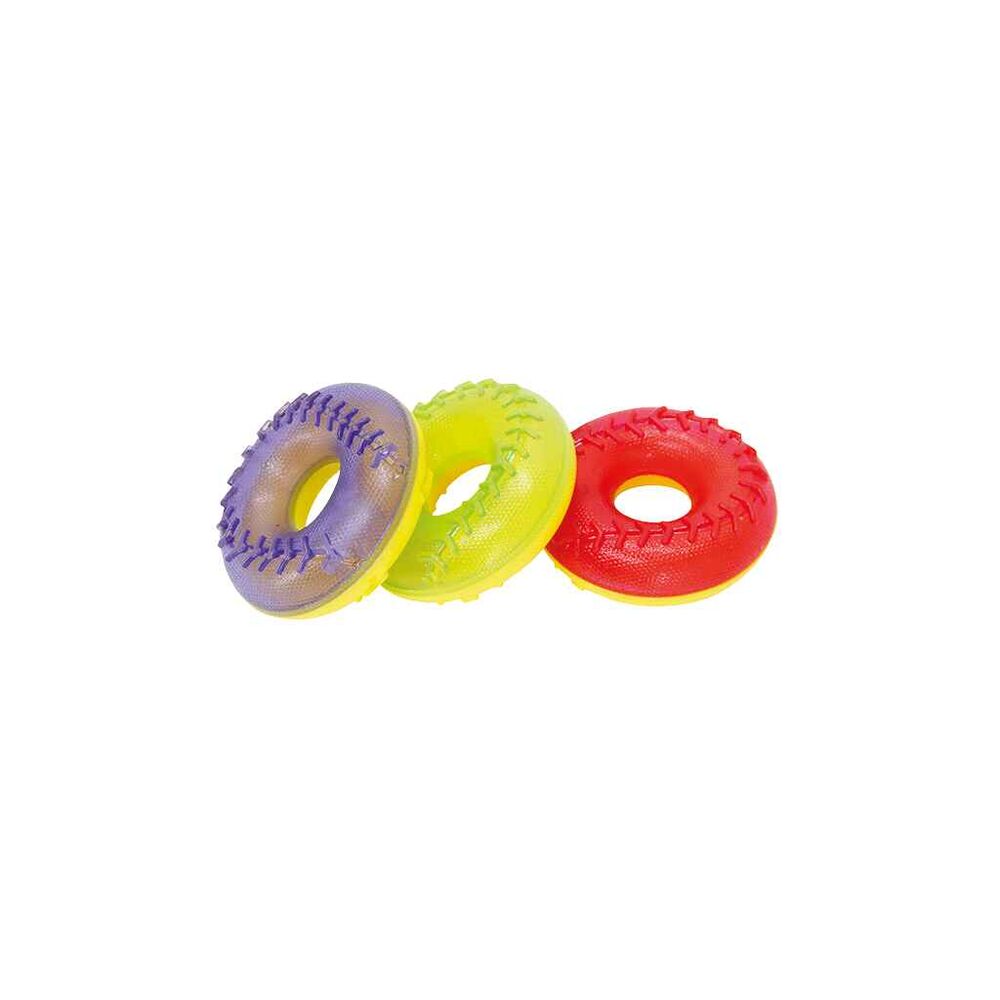 Boogie koiran vinkulelu, donitsi 13 cm
