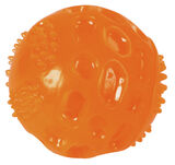 Koiranlelu Toyfastic - pallo, 7,5 cm oranssi