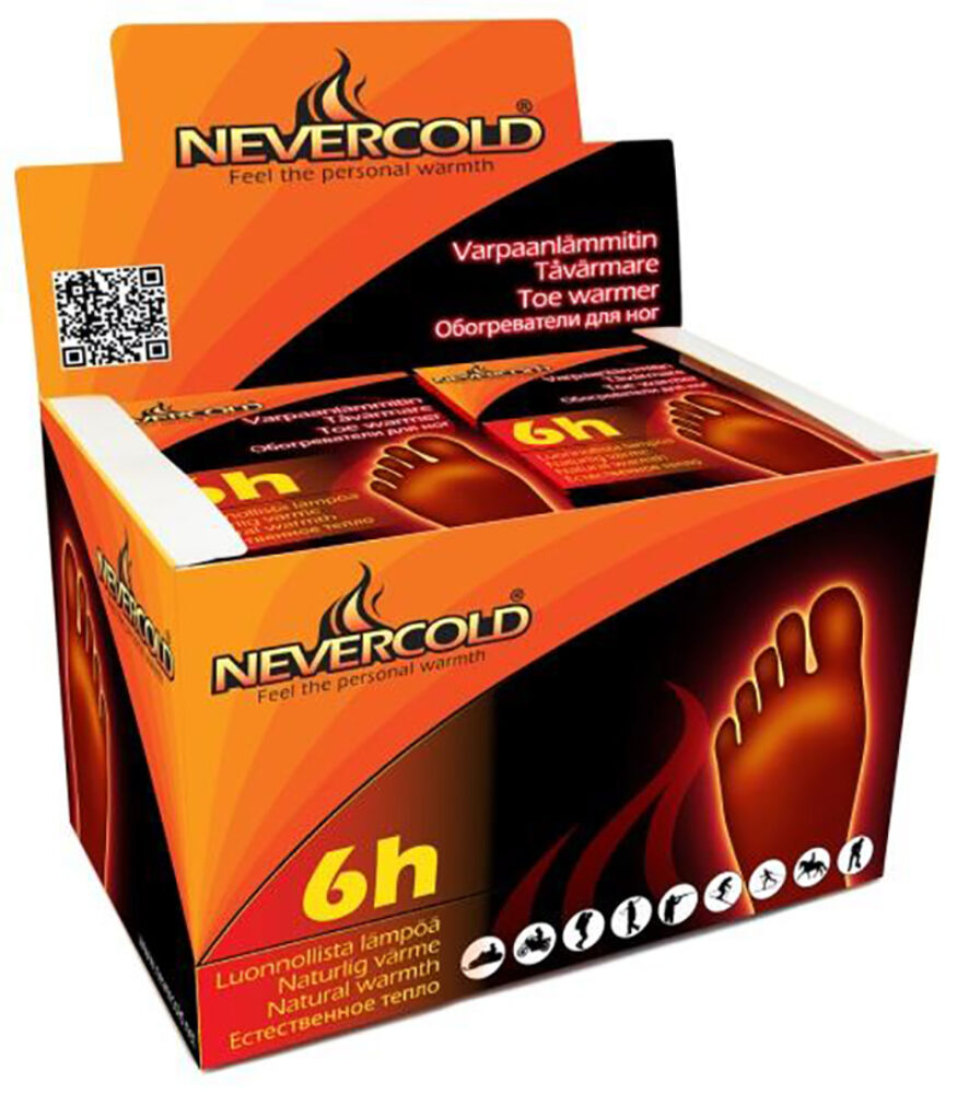 Varpaanlämmitin Nevercold