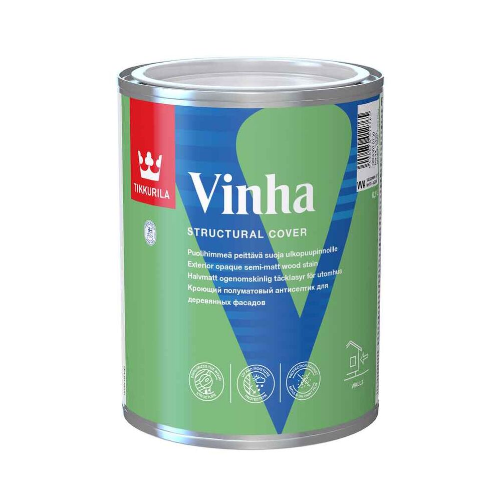 Peittävä puunsuoja Vinha C 0.9l Tikkurila