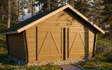 Hirsilato U-XL Vino-Umpiseinä 20m2