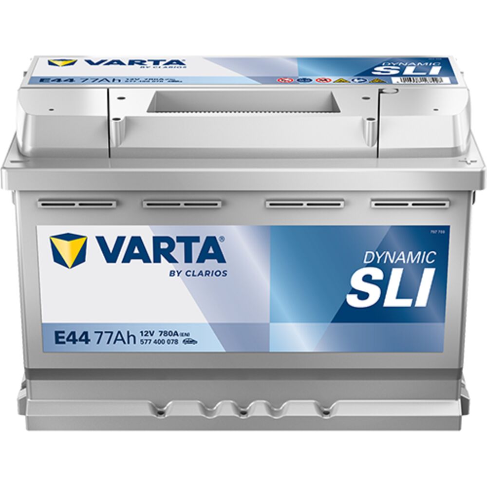 Akku 12V 77AH 780A Dynamic SLI E44 Varta
