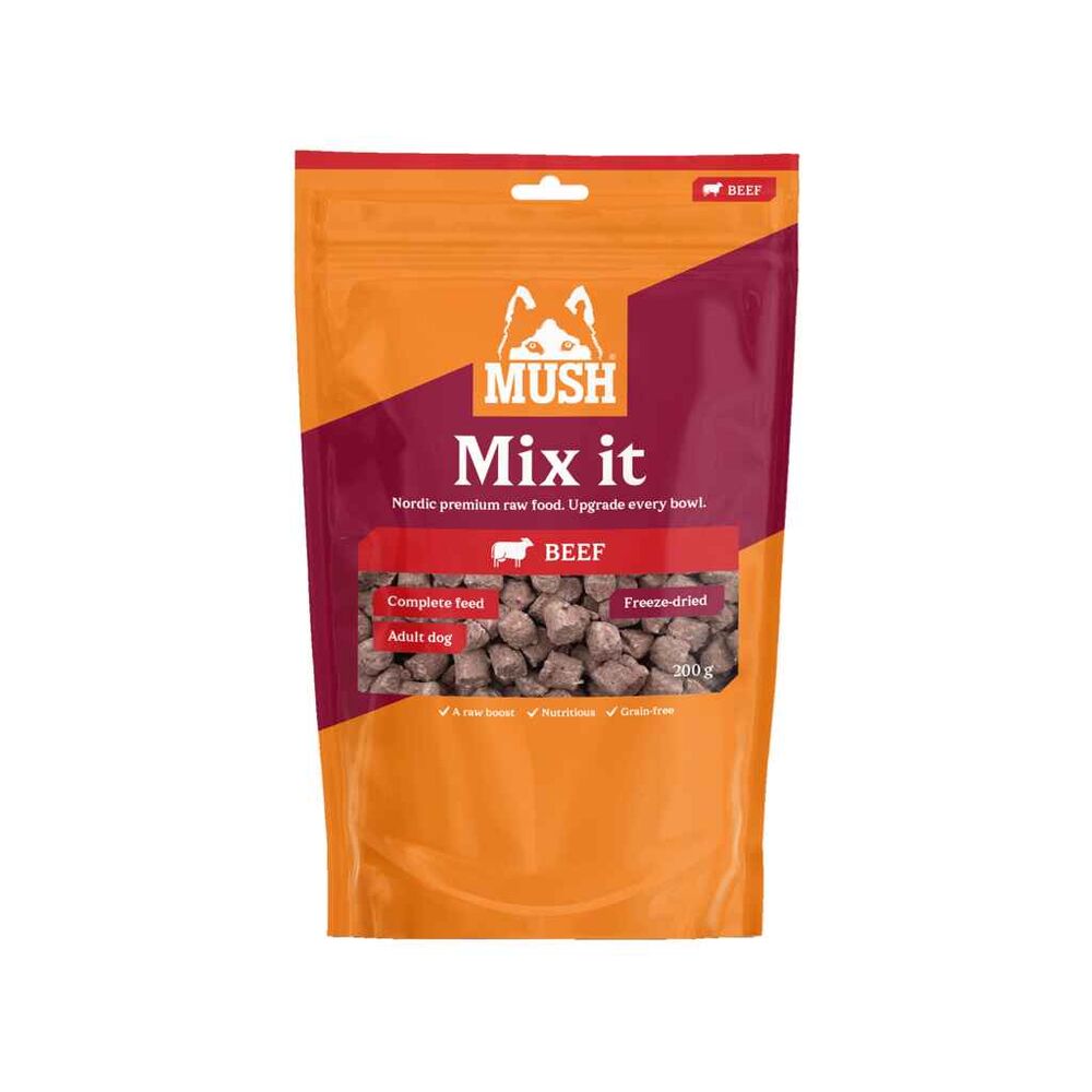 Mush Mix it pakastekuivattu nauta