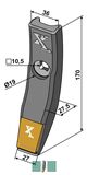KÄRKI S-PIIKKI KOVAMETALLI 170MM