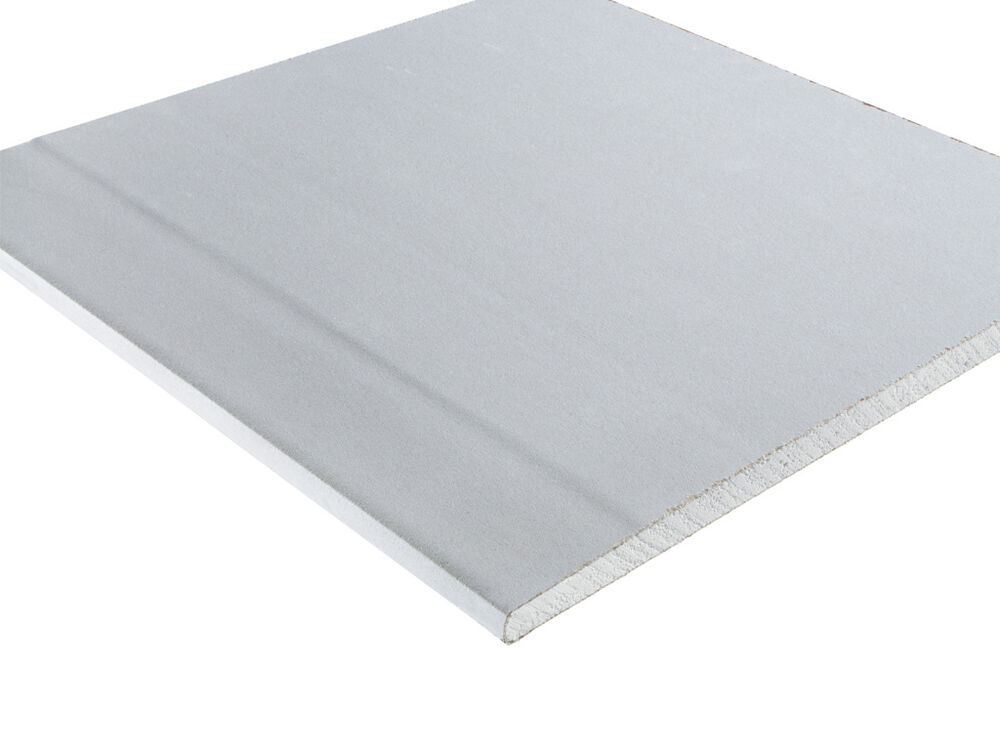 Reunaohennettu sisäverhouslevy, valkoinen, LN 13 O 1200x3000, Siniat