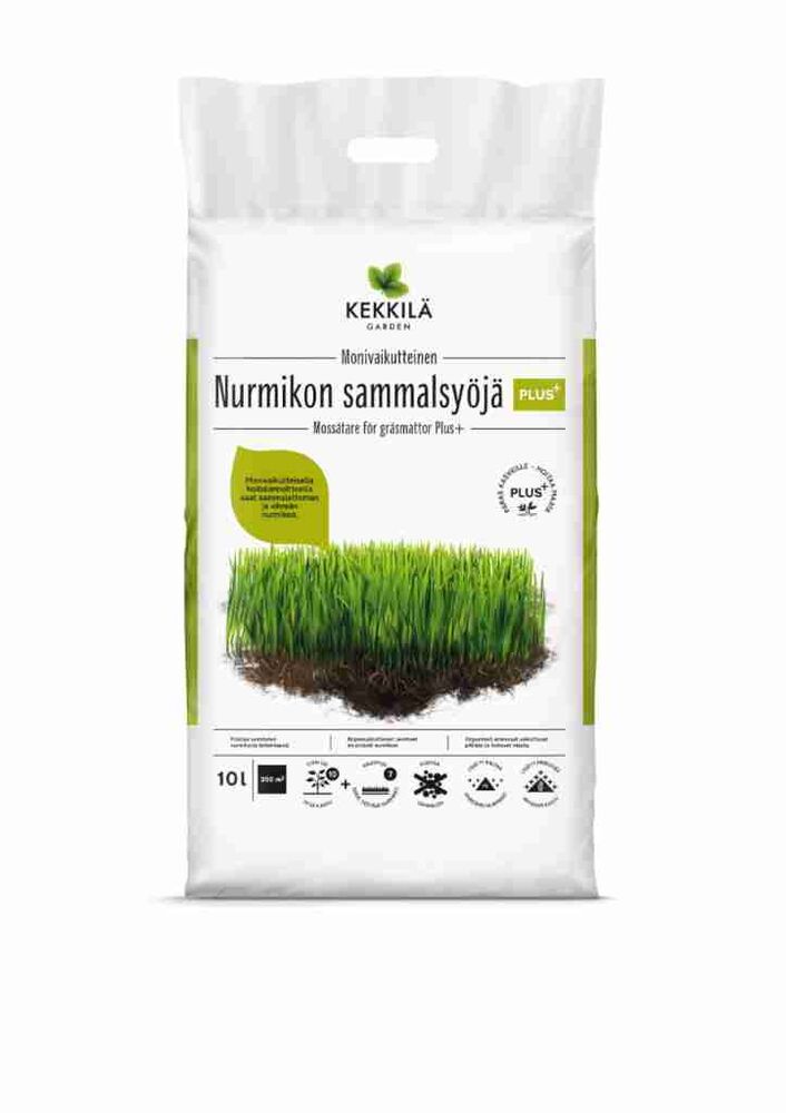 Kekkilä Nurmikon Sammalsyöjä Plus 10