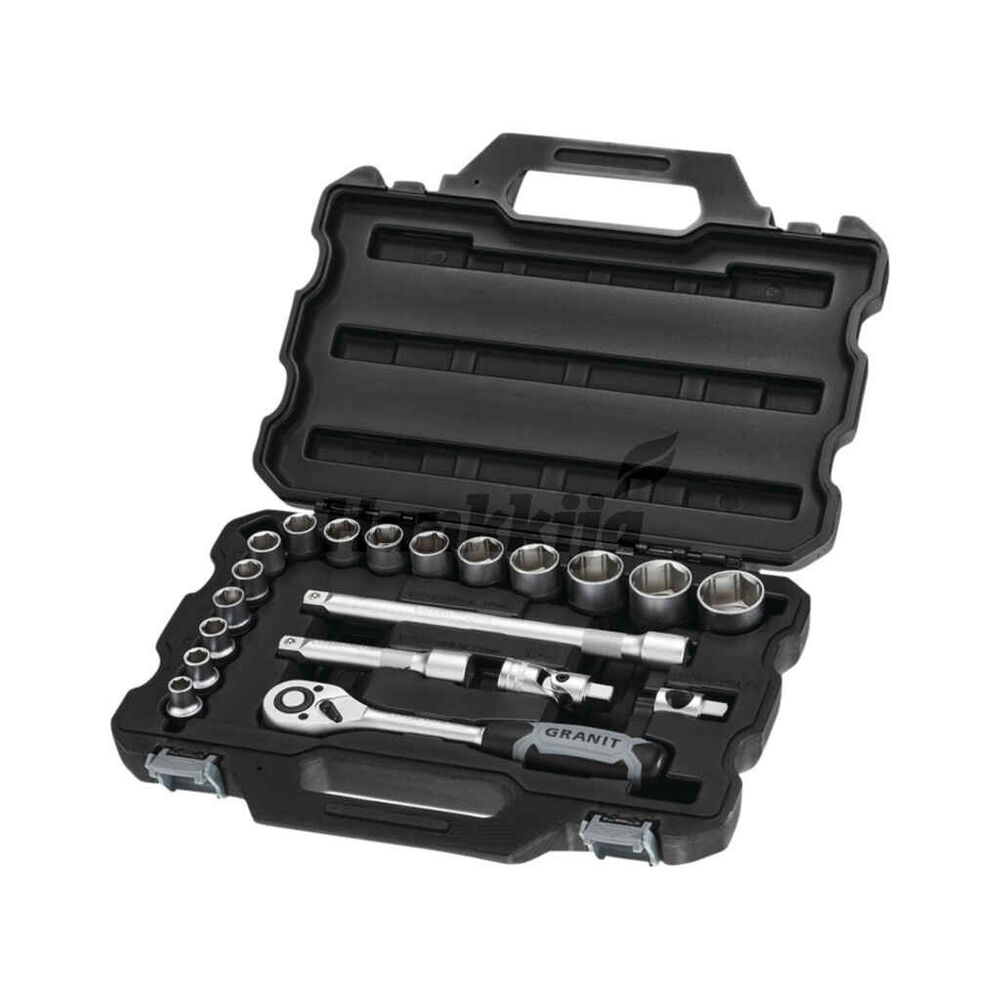 Hylsysarja 1/2" 20-Osanen Black Edition