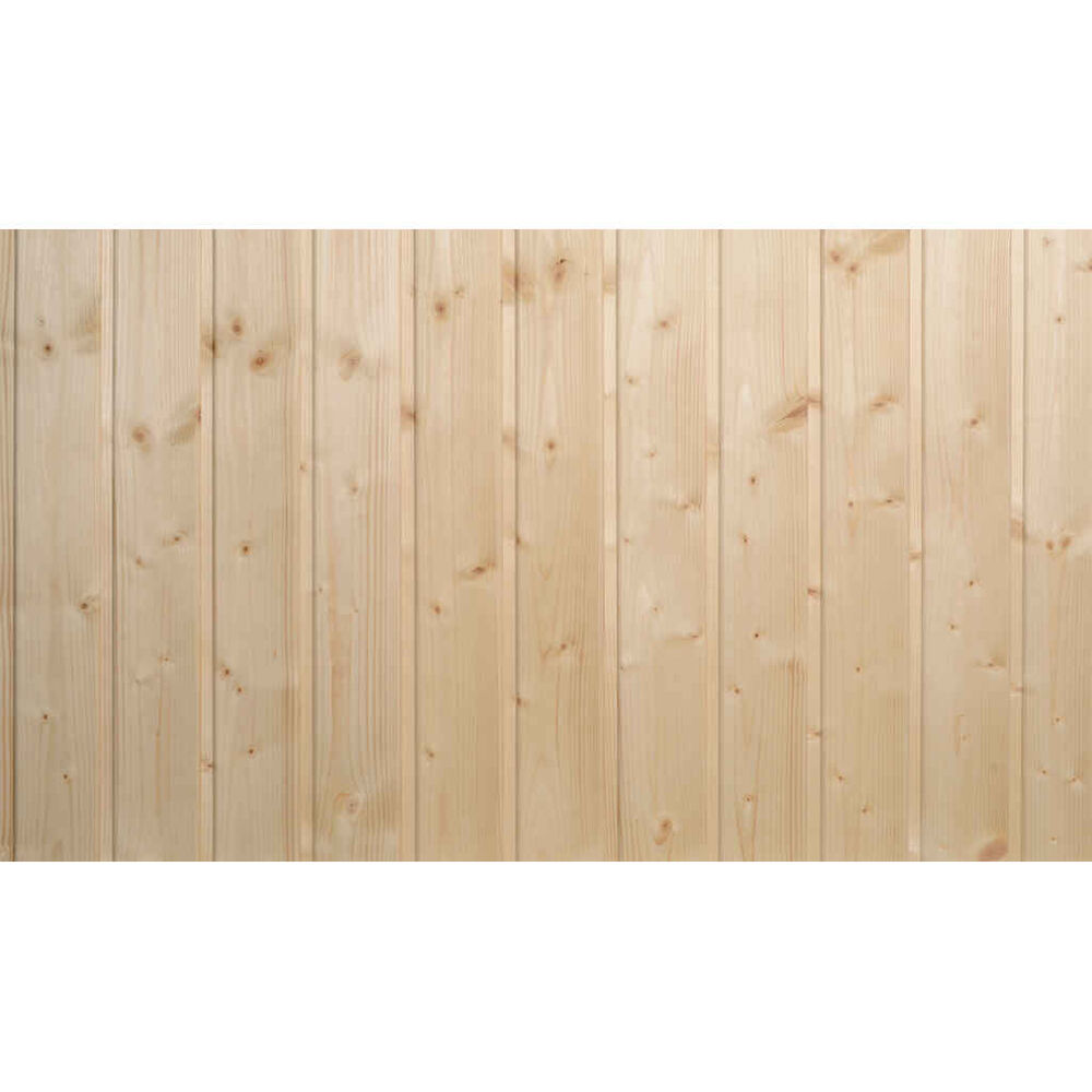 Kattopaneeli STP-10 14x95x2100 Puuvalmis, TK-Kuusesta, paketti