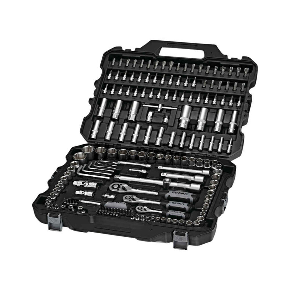 Hylsysarja 1/4", 3/8", 1/2" Black Edition 181-osainen