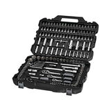 Hylsysarja 1/4", 3/8", 1/2" 181-osainen Black Edition