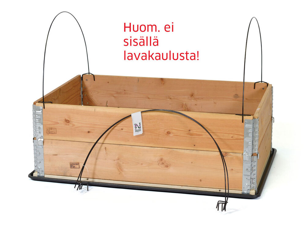 Lavakauluskaari musta 2 kpl, Nelson