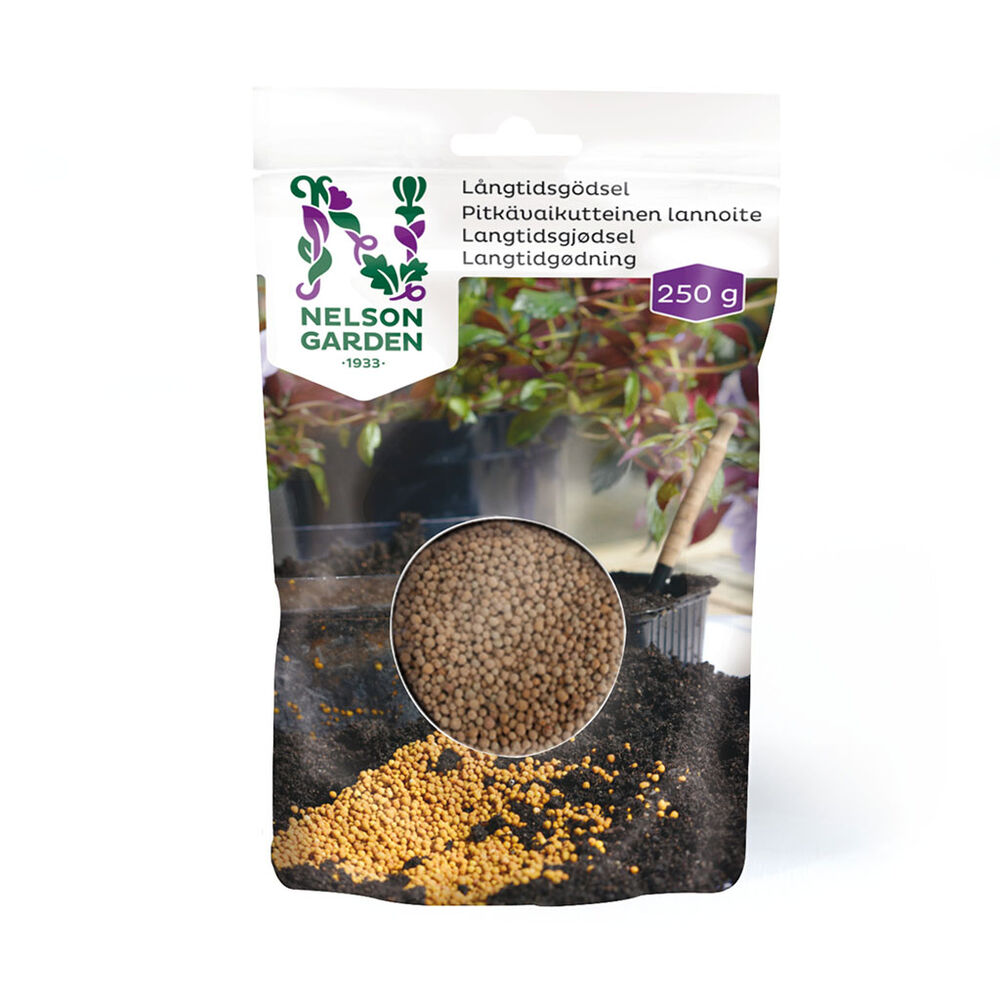 Pitkävaikutteinen lannoite Nelson 250 g