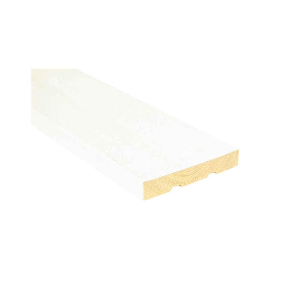 OIVA Kuusi 21x120x4800 Pintamaalattu ulkoverhouslauta julkisivuverhouksiin
