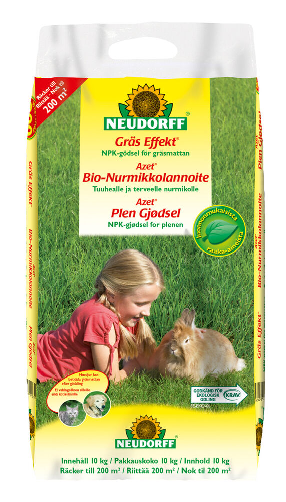 Bio-Nurmikkolannoite 10 kg