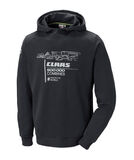 Claas Huppari 500.000 Puimuria Harmaa