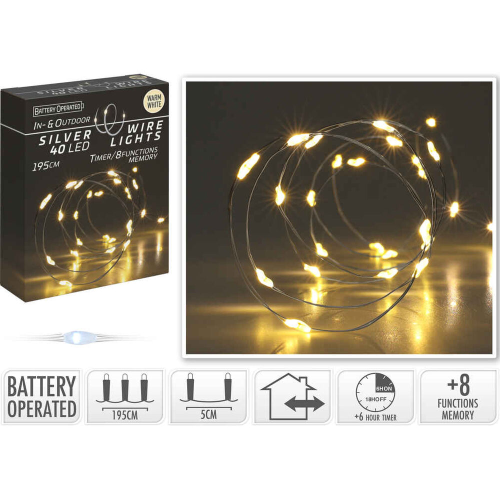 Valosarja 40 led-valolla