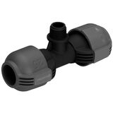 T-liitin GARDENA pipeline 25 mm 1/2" ulkokierre
