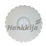 Lautanen hammastettu 560x4mm Unia