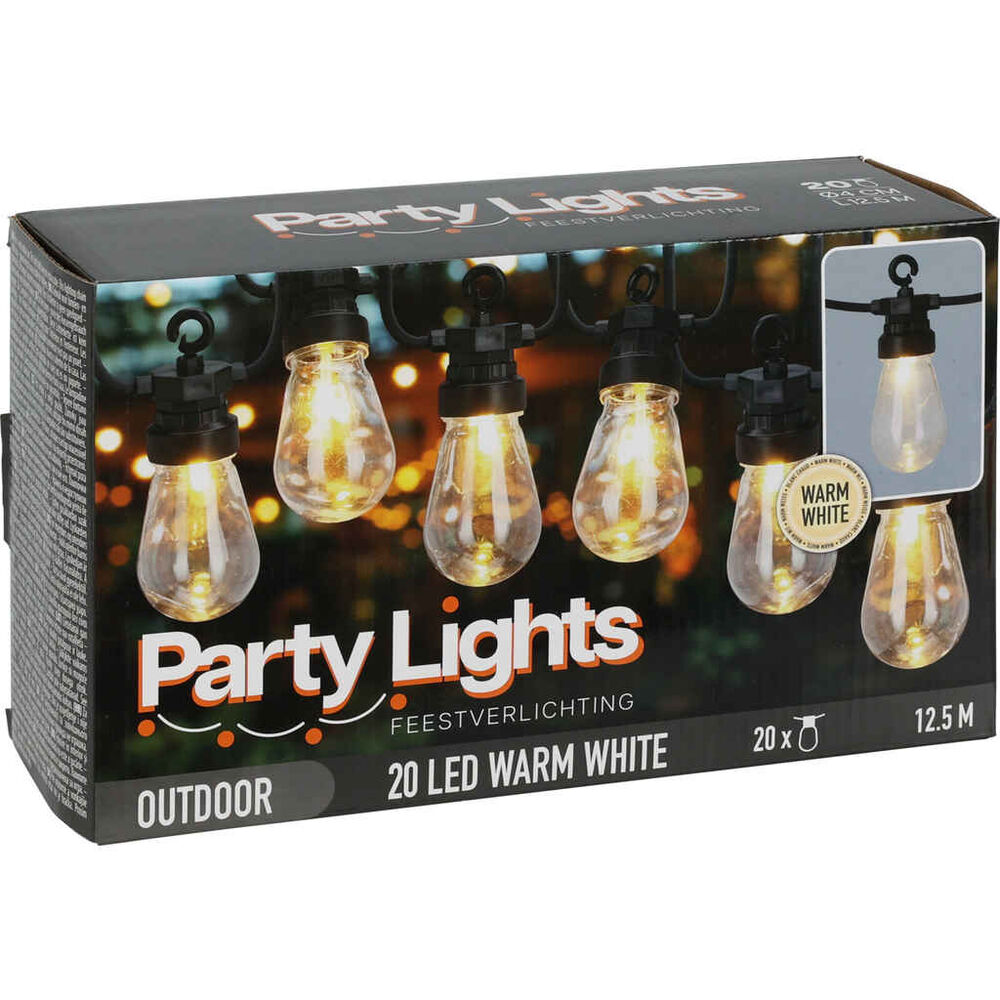 Partyvalosarja 20 lamppua IP44