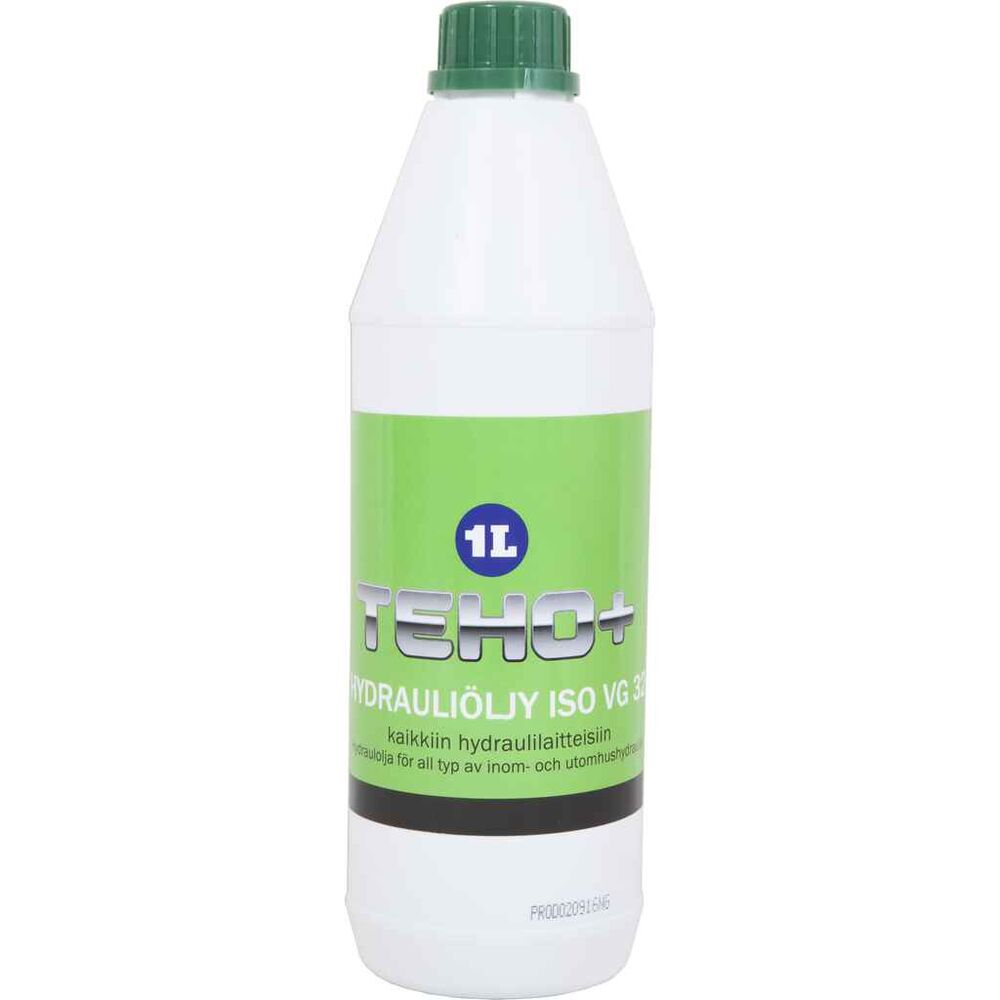 Hydrauliöljy 32 Teho+ 1 L Klapikoneet
