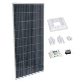 BrightSolar 160 W aurinkopaneelisetti caravan