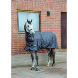 Sadeloimi EQCode 150g fullneck 1200D, heijastavilla raidoilla, tummanharmaa