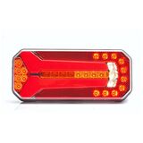 LED-takavalo suorakaide dynaamisella vilkulla