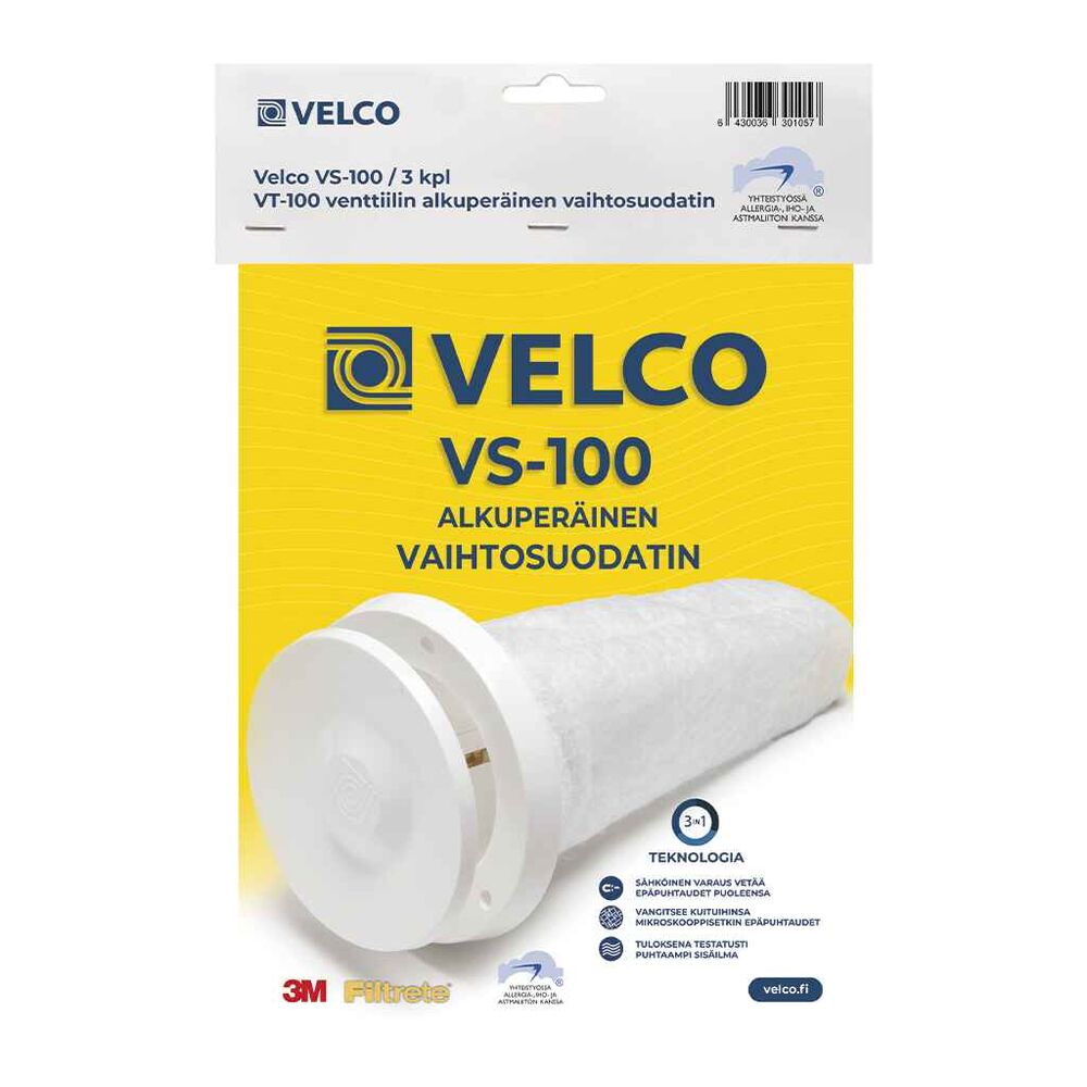 Vaihtosuodatin Velco VS VSR VLR 100