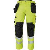 Riipputaskuhousut KNOXFIELD HV keltainen